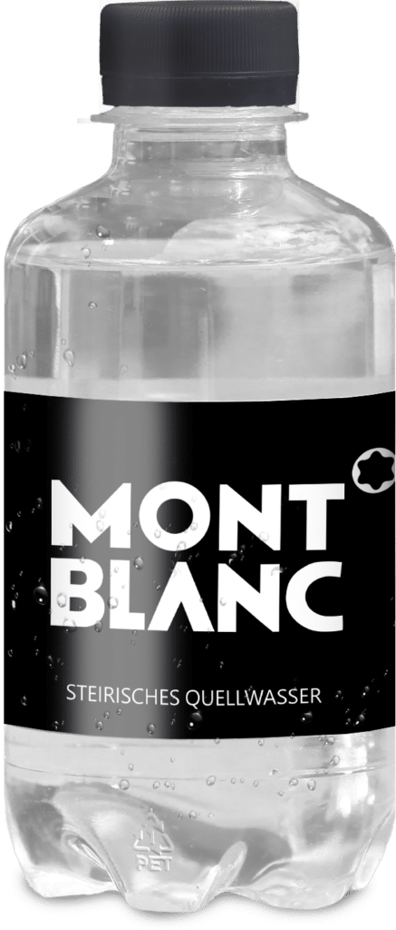 Flasche Mont Blanc